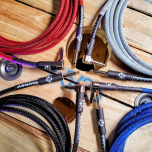 Cabo P10 x P10L Mono Niquelado ponta Gold Premium