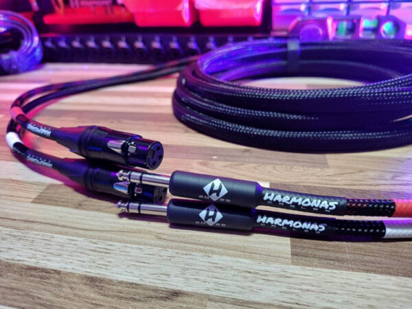 Cabo Duplo TRS / XLR Balanceado Premium