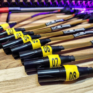 Cabos Y XLR para ligação de Via de Fone Estéreo