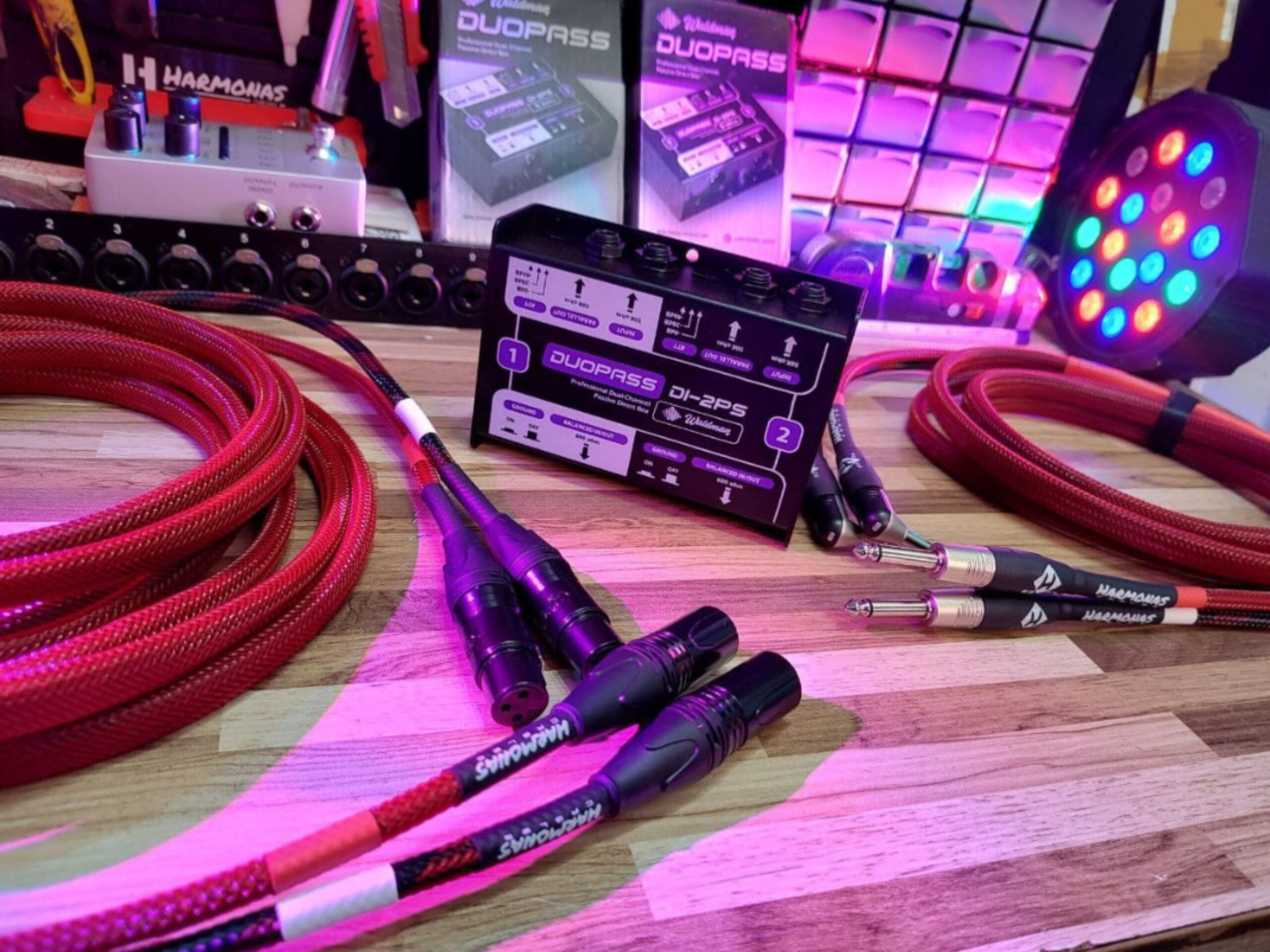 KIT PROMO 2 Duplos + DIRECT BOX Passivo Waldman 7