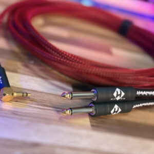 Cabo Y P2 90° Gold x 2 P10 Niquelado ponta Gold Premium