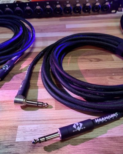 1 Cabo TRS x TRS 90° Balanceado Premium