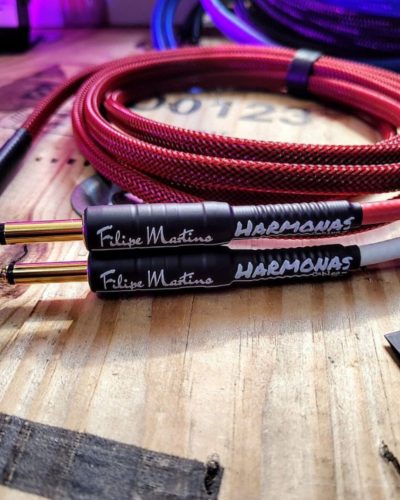 1 Cabo Y P2 Estéreo x 2 P10 mono Gold Premium - SIGNATURE FILIPE MARTINS