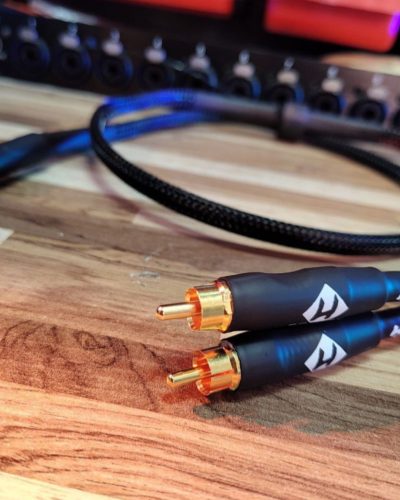 1 Cabo Y P2 x 2 RCA Gold Premium 2x0,50mm²