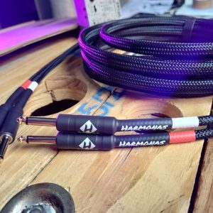 Cabo Duplo P10 x P10 Niquelado ponta Gold Premium 1